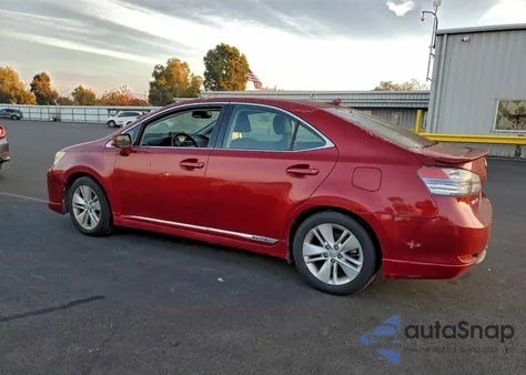 2010 Lexus Hs 250H z USA, uszkodzony, nr VIN JTHBB1BA4A2008878